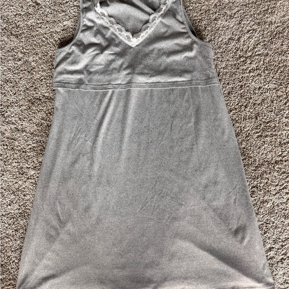 Maternity Nursing Nightgown with Striped Robe – Post Partum Sleepwear Set Medium - Picture 13 of 15